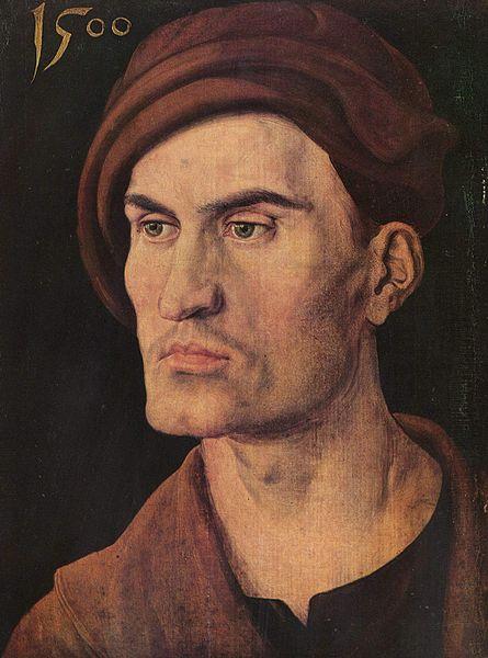 Albrecht Durer Portrat eines jungen Mannes oil painting picture